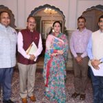 A delegation from the Federation of Hospitality & Tourism of Rajasthan (FHTR), led by President Kuldeep Singh Chandela, along with Secretary General CA Virendra Singh Shekhawat, Joint Secretary Tarun Kumar Bansal,